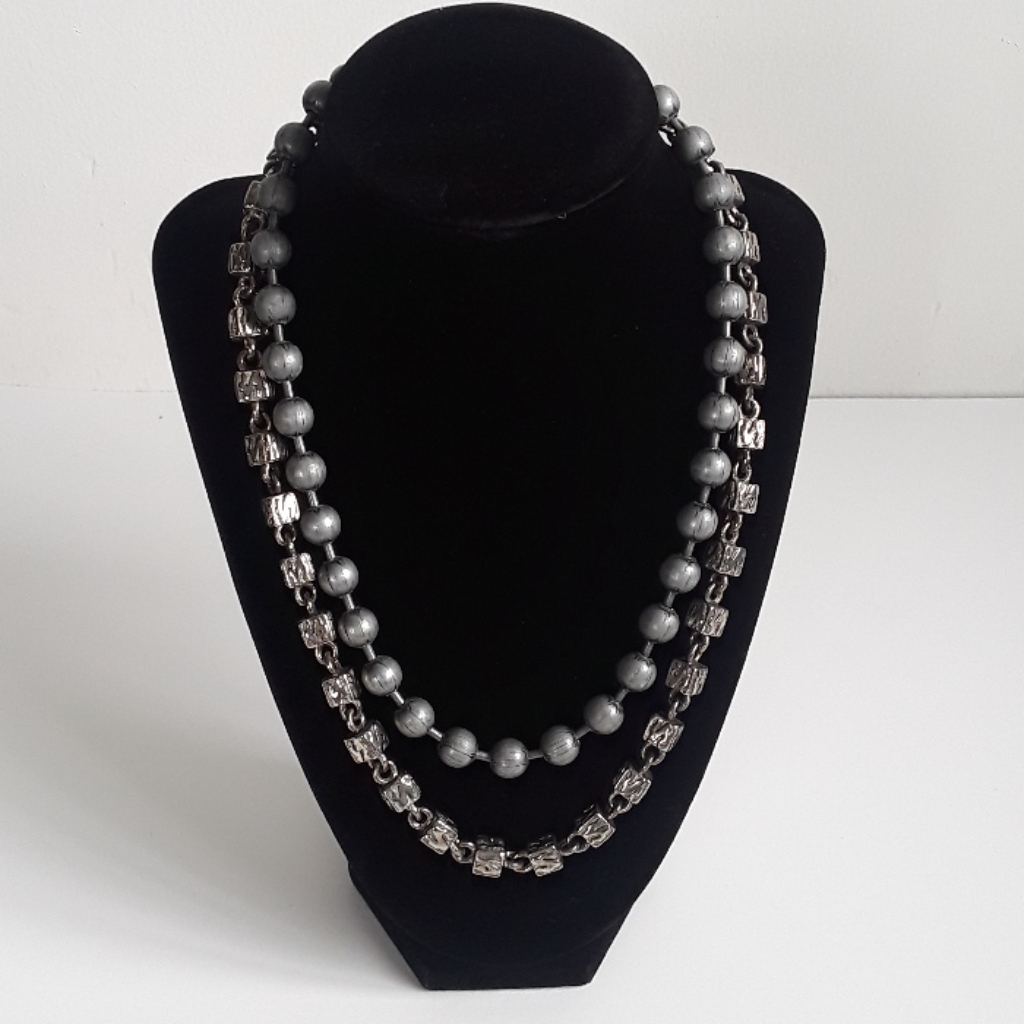Vtg Laguna Two Strand Necklace